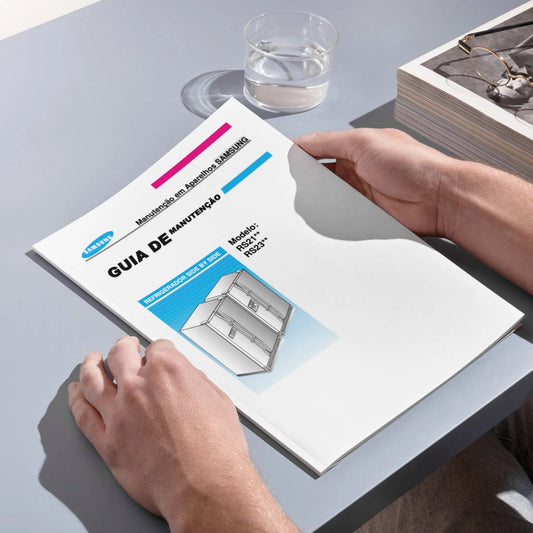 Manual Técnico de Serviços Refrigerador Samsung RS21, RS23 - Baixar PDF