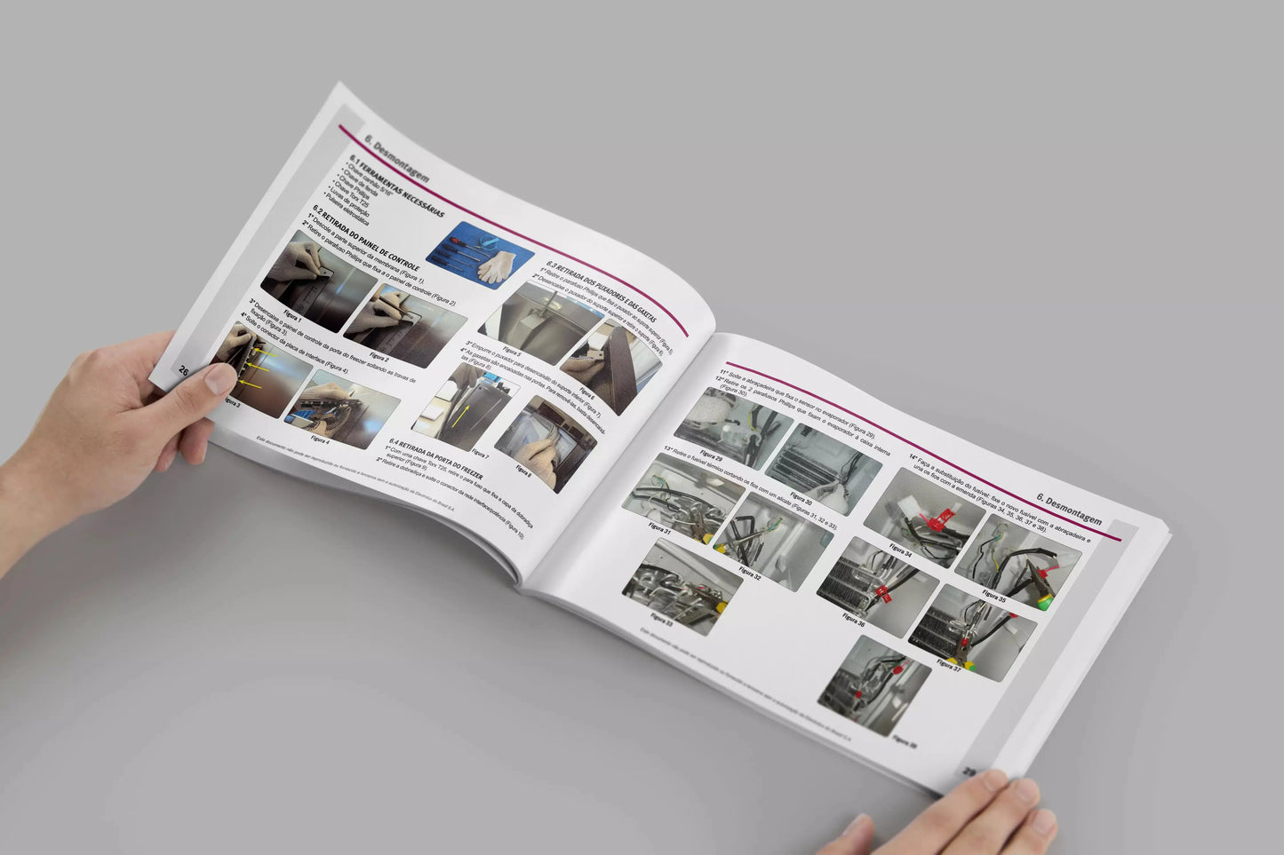 Manual Técnico de Serviço Refrigerador Electrolux DF36A - DF36X: Baixar PDF Electrolux