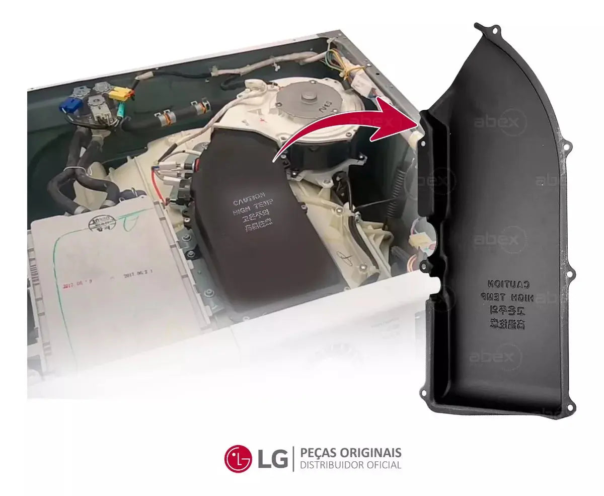 Tampa do Duto de Secagem Lava e Seca LG Original - Compatível com Diversos Modelos Refrimaq Loja
