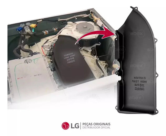 Tampa do Duto de Secagem Lava e Seca LG Original - Compatível com Diversos Modelos