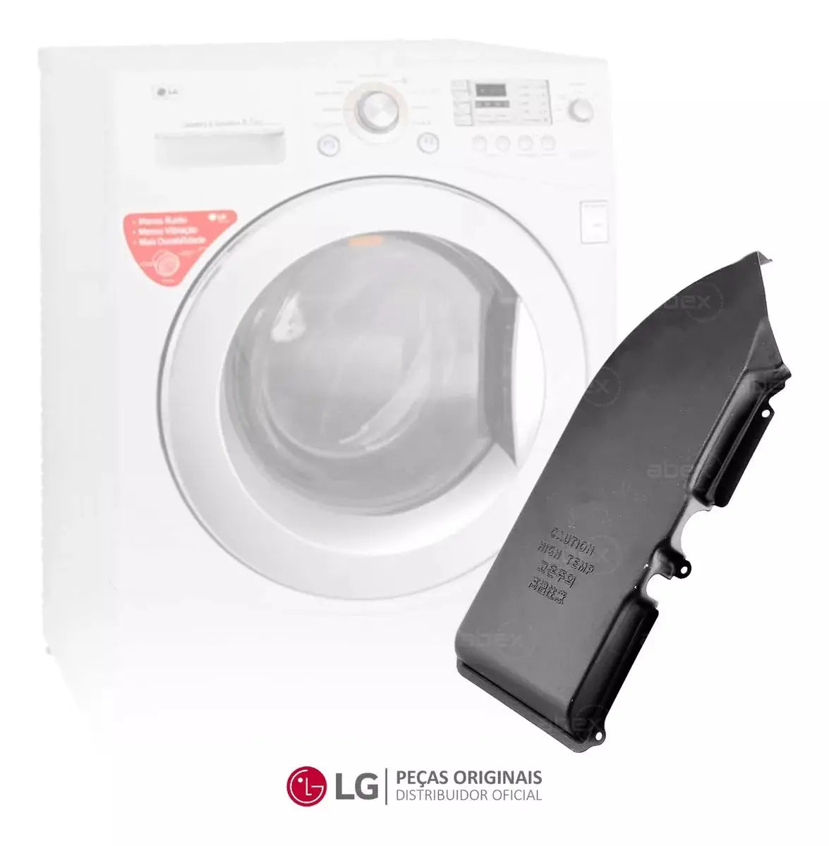 Tampa do Duto de Secagem Lava e Seca LG Original - Compatível com Diversos Modelos Refrimaq Loja
