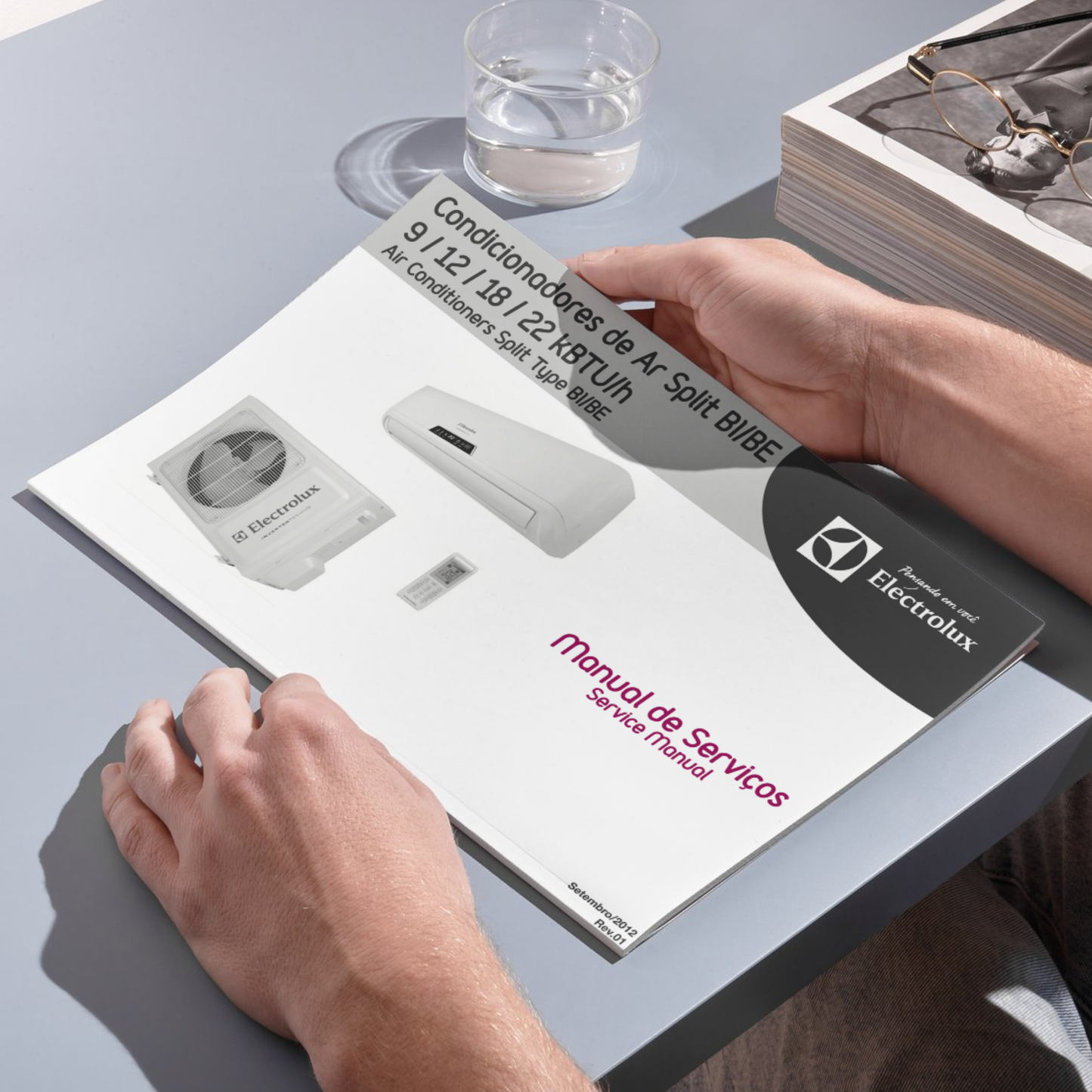Manual técnico de servicio de aire acondicionado Electrolux BI/BE - Descargar PDF