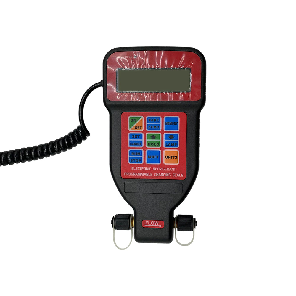 Balança Digital para Gás Refrigerante com Válvula Solenoide e Dosadora LAX