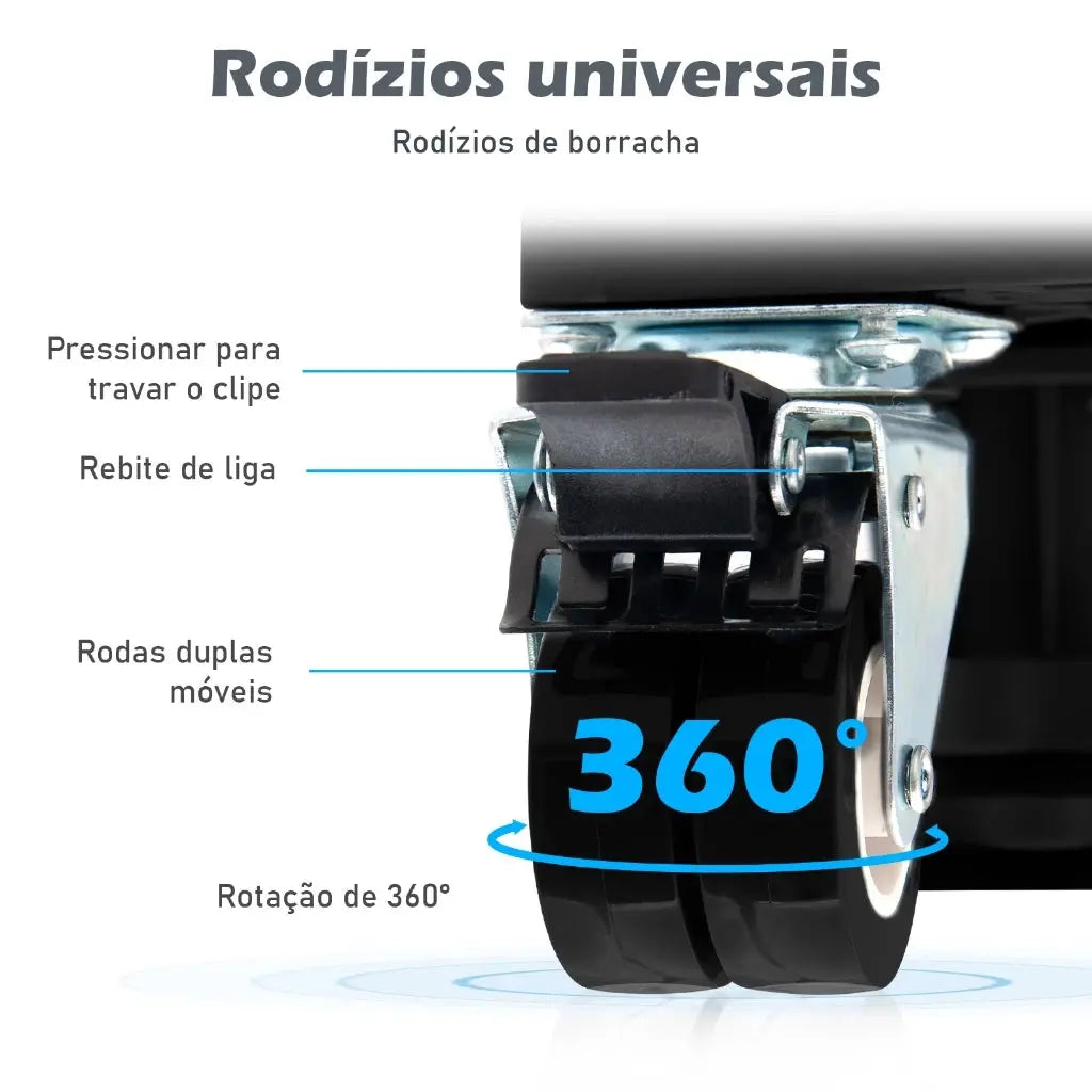 Suporte Móvel para Máquina de lavar e Refrigerador - Ajustável e Resistente shopee
