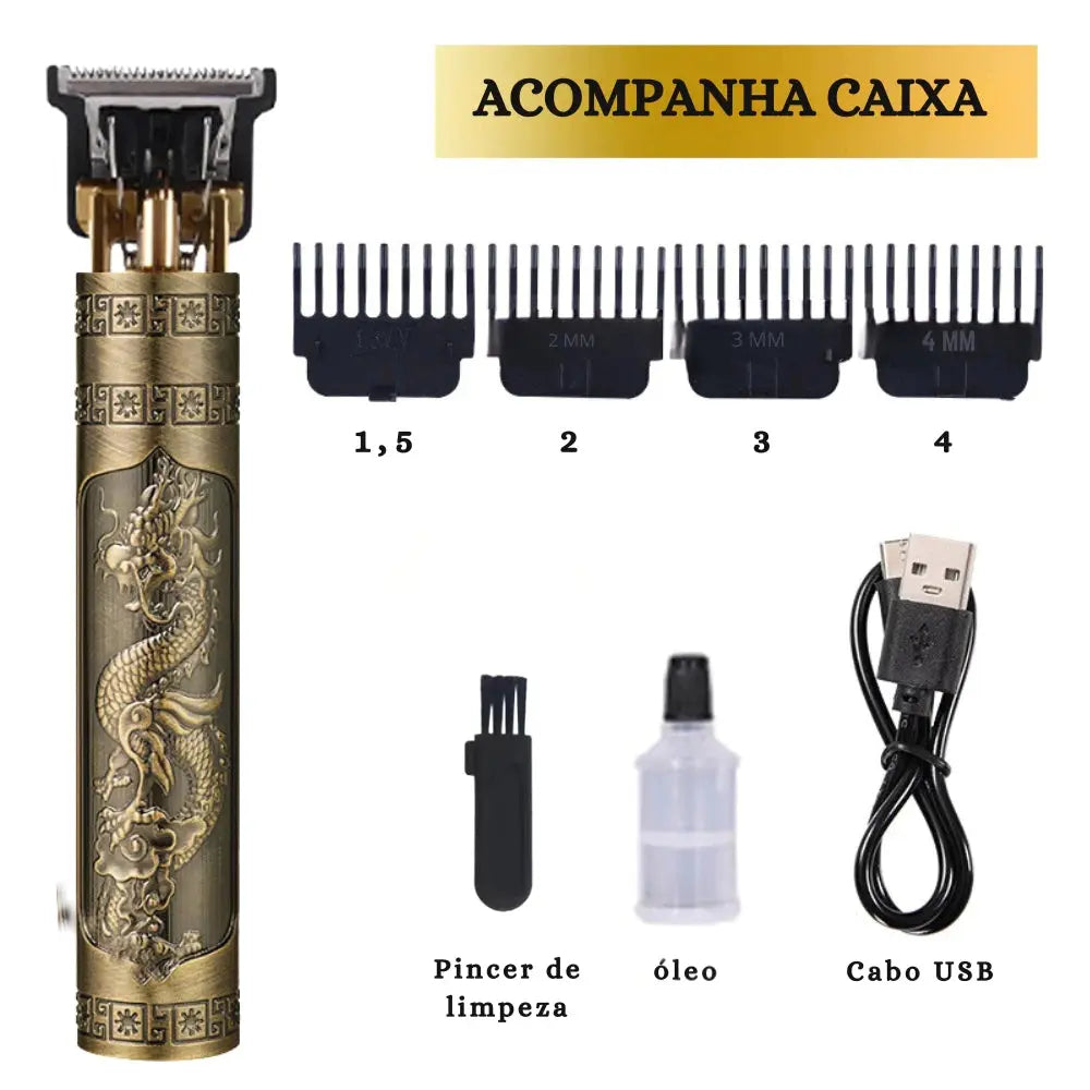 1 Máquina de Barbear e Cortar Cabelo Profissional – Sem Fio, Potente e Precisa Refrimaq Loja