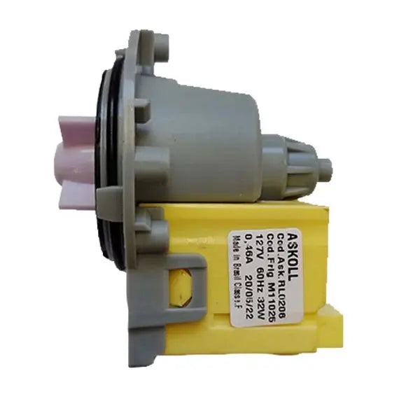 Eletrobomba para Lavadoras de Roupas Original Askoll - 110v/220v Electrolux, Brastemp, Consul, Philco, Samsung, Continental, Bosch, GE, Panassoic shopee