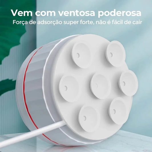 Mini Máquina de Lavar Roupas Panos Toalhas no Balde Portátil Ultrassônica Lavanderia USB Lava Louças Branco com USB