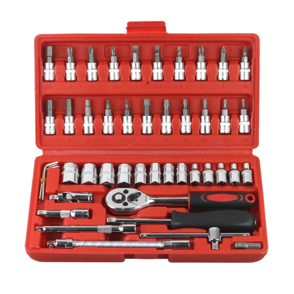 Kit De Ferramentas 46 ou 40 Peças Com Maleta Jogo De Ferramentas Completo shopee