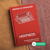 Manual Técnico de Serviços Ar-Condicionado Cassete Komeco KOC18FC - Baixar PDF