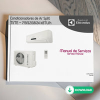 Manual técnico de servicio de aire acondicionado Electrolux TI/TE - Descargar PDF