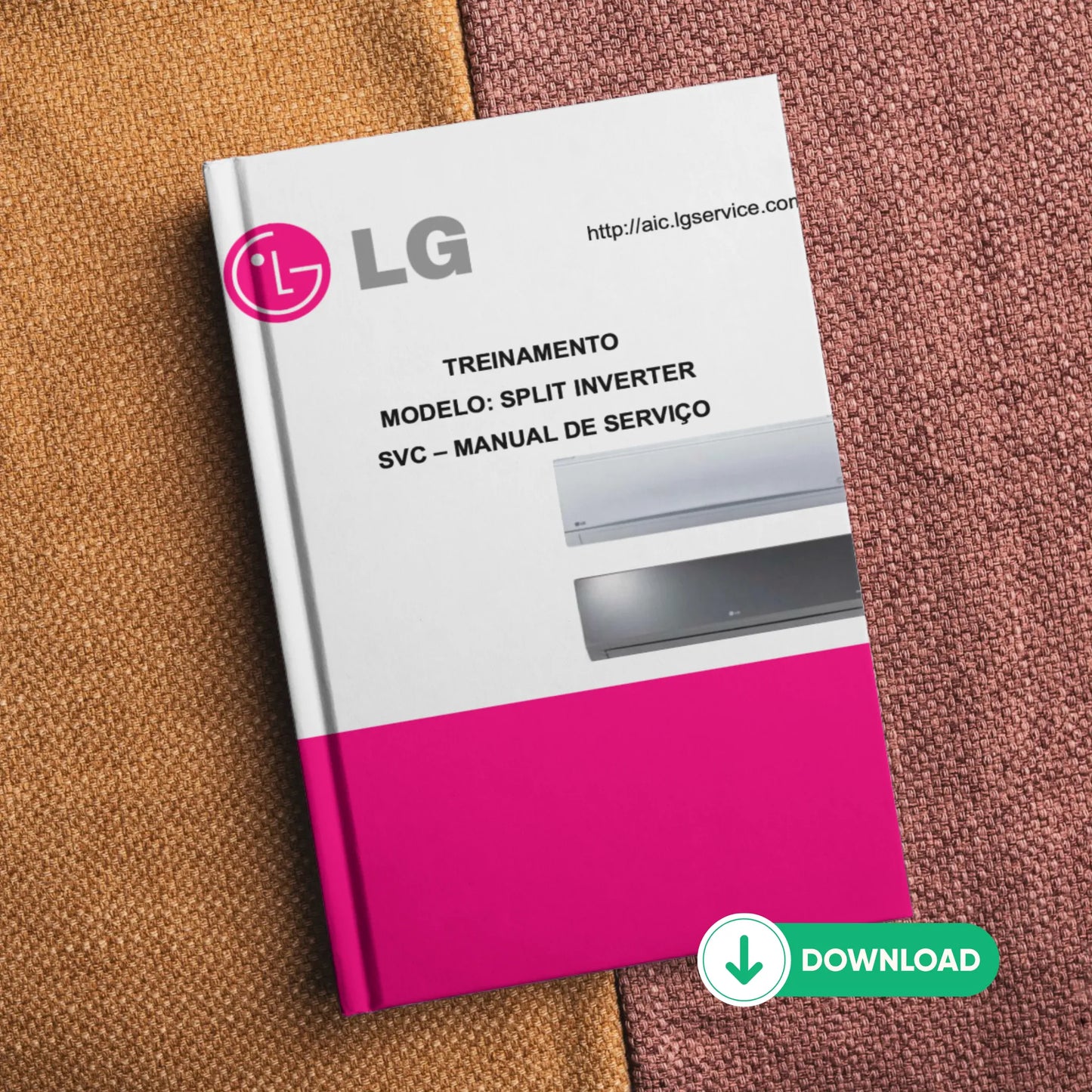 Manual Técnico de Serviços Ar-Condicionado LG Split Inverter - Baixar PDF