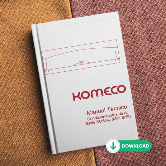 Manual de servicio del aire acondicionado Komeco KOSG2 - Descargar PDF