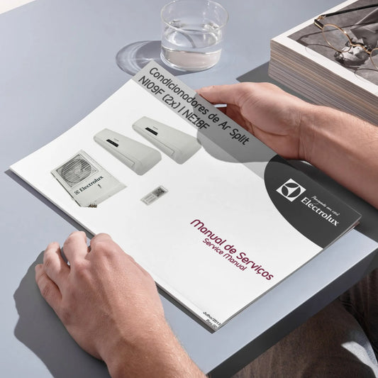 Manual Técnico de Serviços Ar-Condicionado Electrolux NI09F / NE18F - Baixar PDF