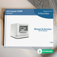 Manual de servicio del lavavajillas Electrolux LE06B - Descargar PDF