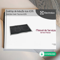 Manual Técnico de Serviços Cooktop de Indução Electrolux ICI76 - Baixar PDF