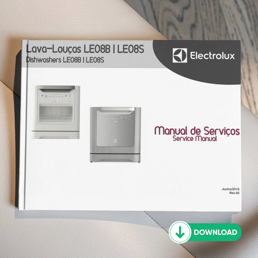 Manual de servicio técnico de los modelos LE08B y LE08S - Descargar PDF