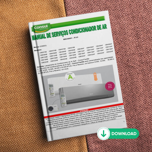 Manual Técnico de Servicio de Aire Acondicionado Split Consul Facilite - Descargar PDF