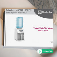 Manual Técnico de Serviços Bebedouro Electrolux BC21B e BC21X - Baixar PDF