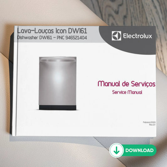 Manual de servicio técnico de Electrolux DWI61 - Descargar PDF