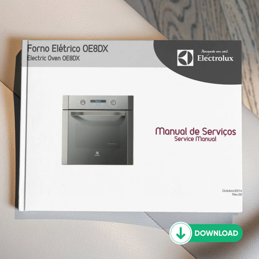 Manual de servicio técnico de Electrolux OE8DX - Descargar PDF