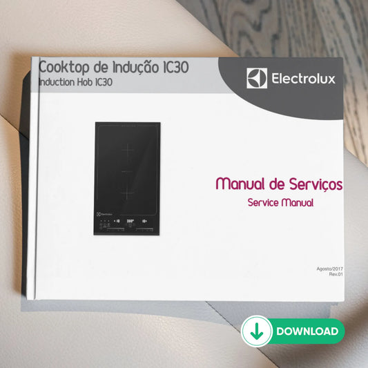 Manual técnico de servicio de la placa de inducción IC30 - Descargar PDF