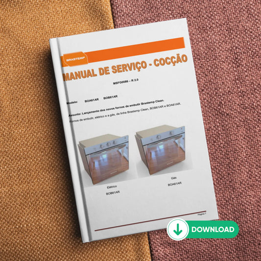 Manual de servicio técnico de BOA61AR y BOB61AR - Descargar PDF