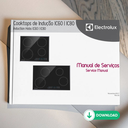 Manual de servicio técnico de Electrolux IC60 e IC80 - Descargar PDF