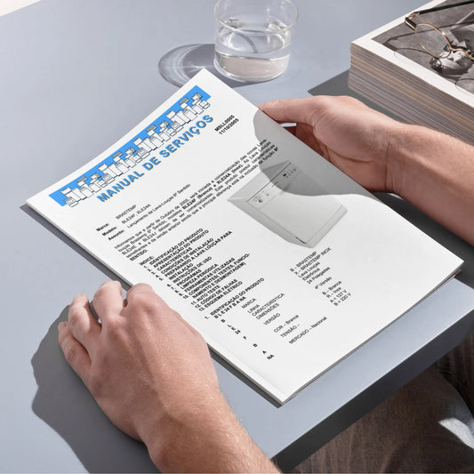 Manual Servicio Técnico Lavavajillas Brastemp 6º Sentido BLE24F/XLE24A - Descargar PDF