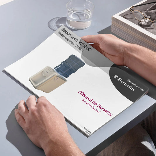 Manual técnico de servicio del enfriador de agua Electrolux WD20C - Descargar PDF