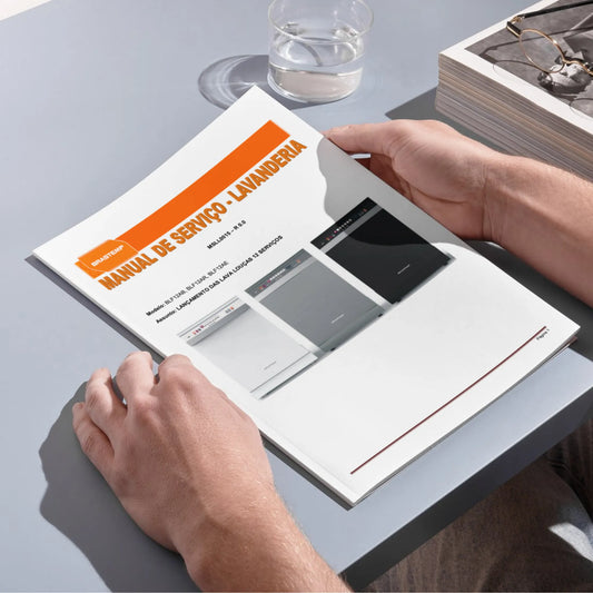 Manual técnico de servicio de lavavajillas Brastemp BLF12AB / BLF12AR / BLF12AE - Descargar PDF