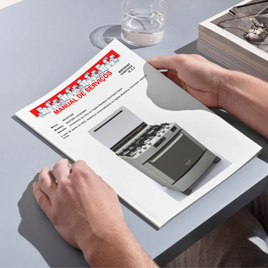 Manual de servicio técnico de las estufas Brastemp BFB76BR y BYB76BR - Descargar PDF