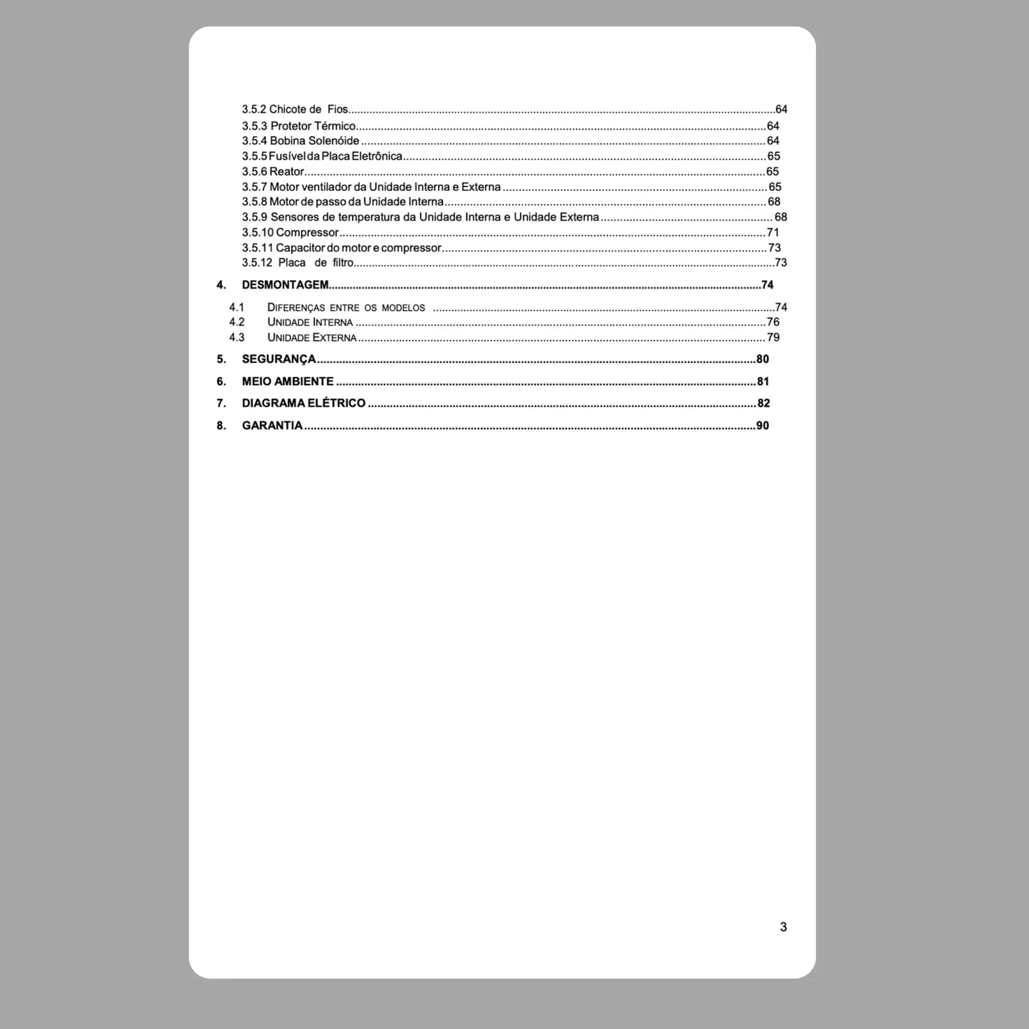 Manual Técnico de Servicio de Aire Acondicionado Split Inverter Consul Bem-Estar - Descargar PDF