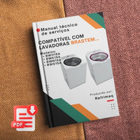 Manual Técnico de Serviços Brastemp BWH15 BWK15 BWN15 BWS15: Baixar PDF