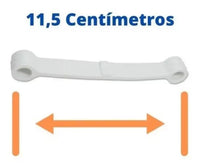 Kit com 100 Tirantes Brancos para Máquinas de Lavar Brastemp e Consul - Tamanho Padrão 11 cm shopee