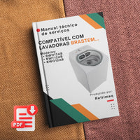 Manual Técnico Serviço Lavadora Brastemp BWH12AB - BWT12AB - BWQ12AB: Baixar PDF