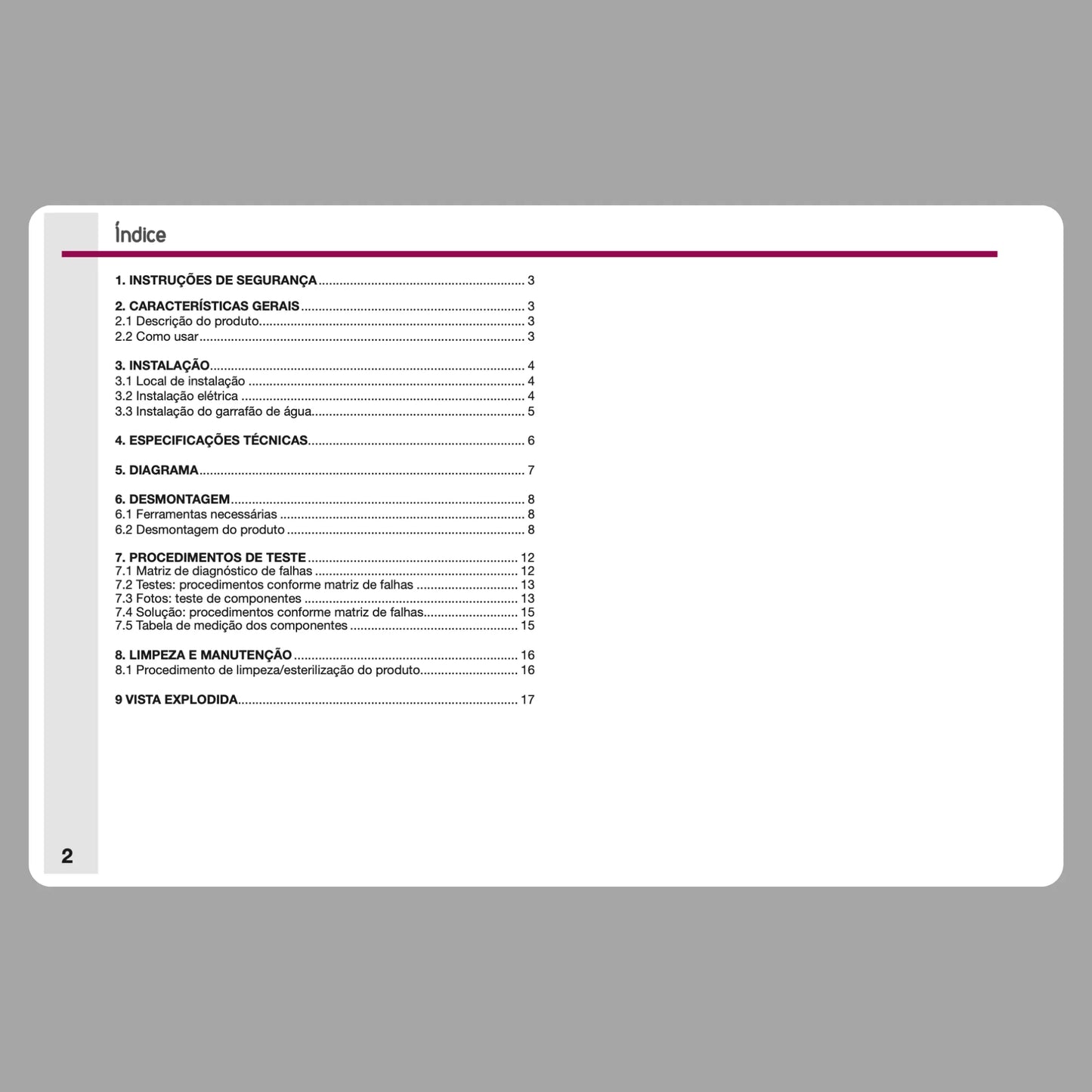 Manual técnico de servicio de los enfriadores de agua Electrolux WD20C y BC20X - Descargar PDF