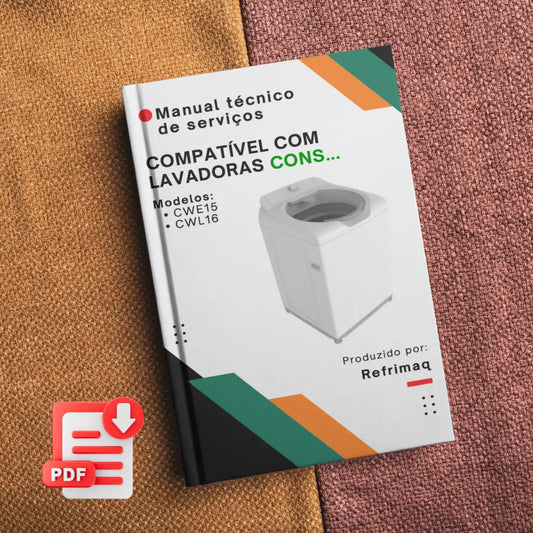 Manual de servicio técnico de Consul CWE15ABANA CWE15ABBNA CWL16ABANA CWL16ABBNA - Descargar PDF