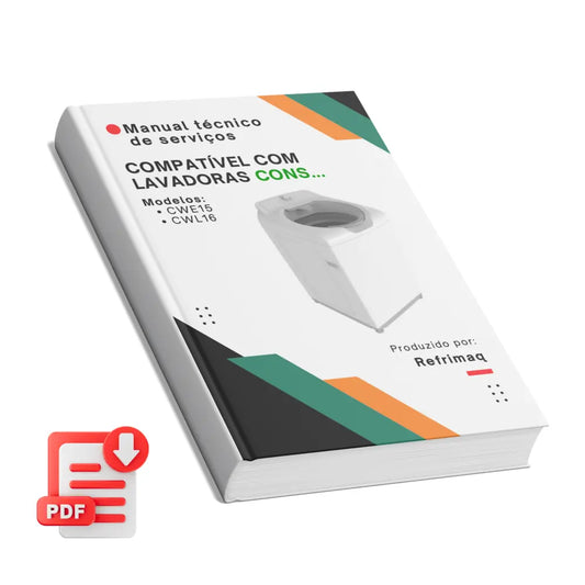 Manual de servicio técnico de Consul CWE15ABANA CWE15ABBNA CWL16ABANA CWL16ABBNA - Descargar PDF