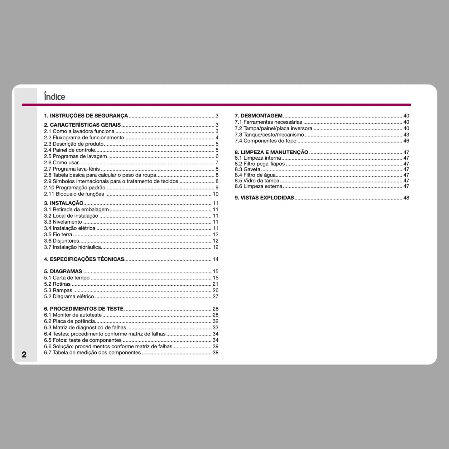 Manual Técnico de Serviços Lavadora Electrolux LA15F - Baixar PDF Electrolux