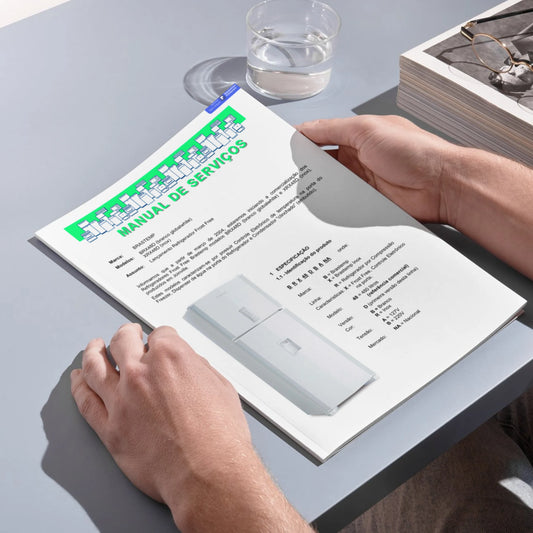 Manual técnico de servicio del congelador Brastemp BRX48D XRX48D - Descargar PDF