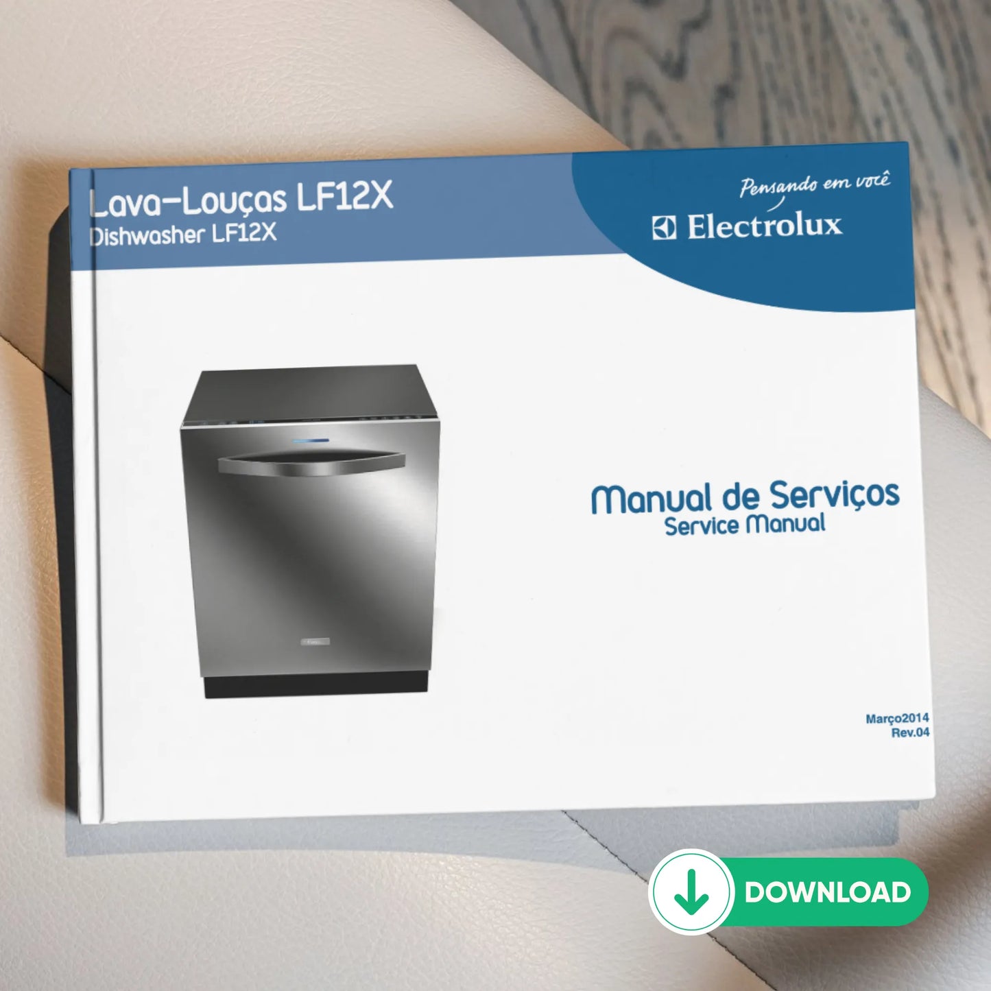 Manual Técnico de Serviços Lava-Louças Electrolux LF12X - Baixar PDF
