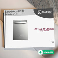 Manual Técnico de Serviços Lava-Louças Electrolux LF14X - Baixar PDF