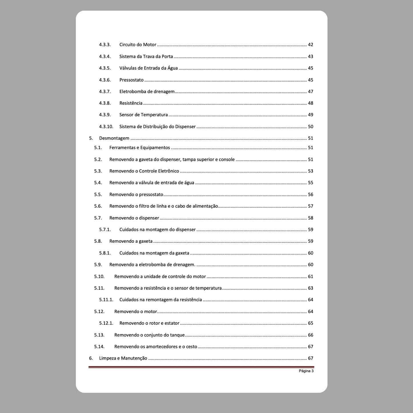 Manual de servicio técnico de la lavadora Brastemp BNQ11C6, BNQ11CV - Descargar PDF