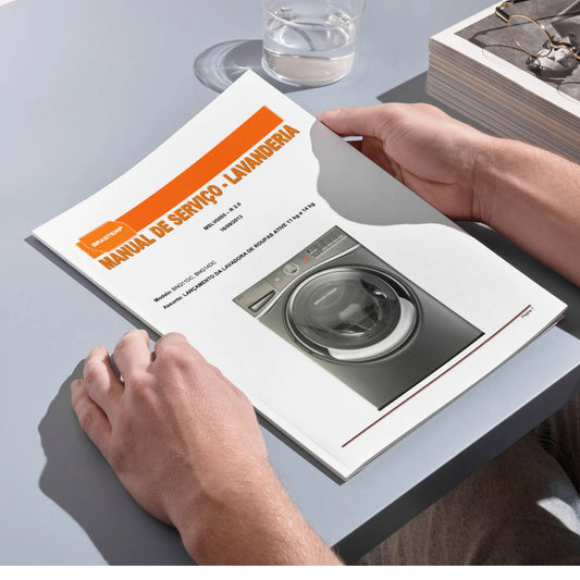 Manual de servicio técnico de las lavadoras Brastemp BNQ11DC y BNQ14DC - Descargar PDF