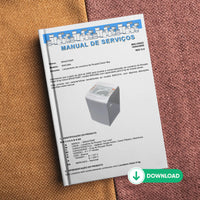 Manual Técnico de Serviços Lavadora Brastemp BWC08 - Baixar PDF