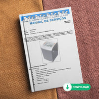 Manual Técnico de Serviços Lavadora Brastemp Clean 7kg BWC07A - Baixar PDF