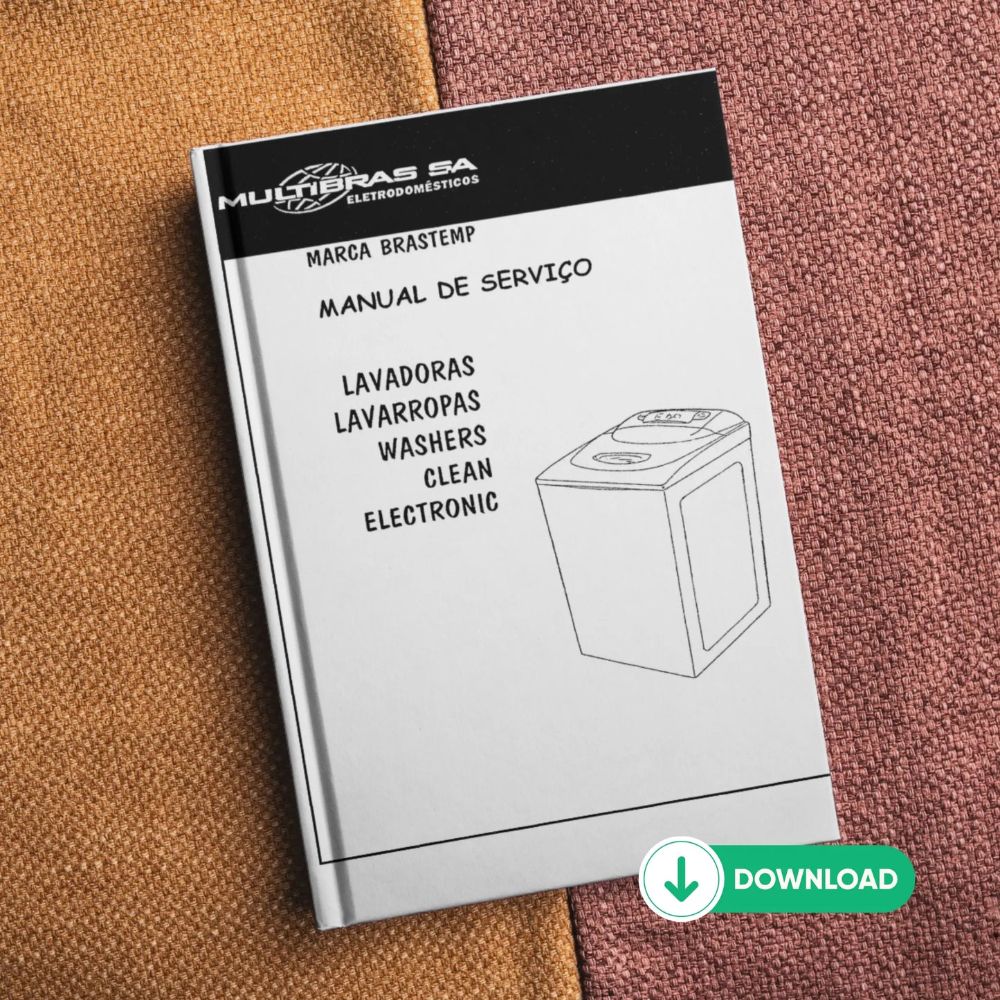 Manual Técnico de Serviços Lavadora Brastemp Clean BLL22MGDAB - Baixar PDF