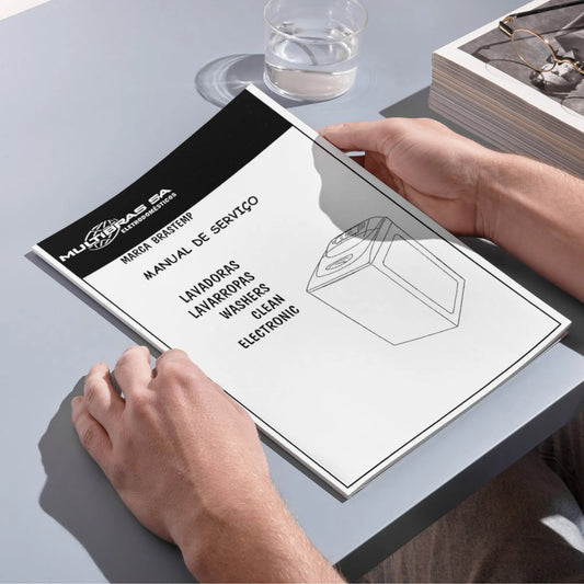 Manual técnico de servicio de la lavadora Brastemp Clean BLL22MGDAB - Descargar PDF