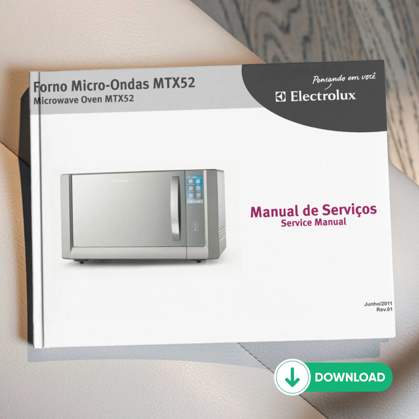 Manual Técnico de Serviços Micro-Ondas Electrolux MTX52 - Baixar PDF