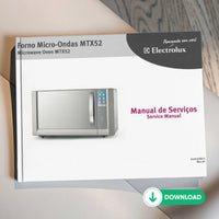 Manual Técnico de Serviços Micro-Ondas Electrolux MTX52 - Baixar PDF